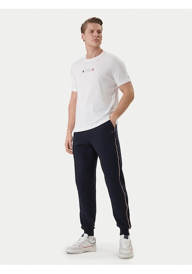 Tommy Hilfiger Mw0mw42882dw5 Global Stripe Erkek Eşofman Altı Lacivert