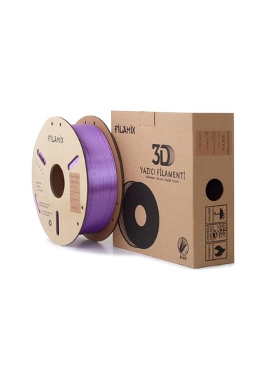 Filamix Silk Pla 1.75mm Filament Mor