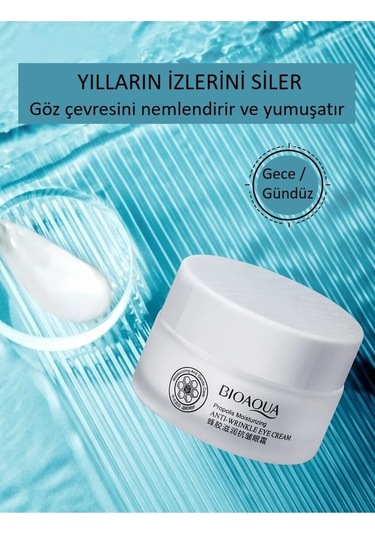 Bioaqua Kırışıklık Karşıtı Propolis İçerikli Nemlendirici Göz Kremi 20 G