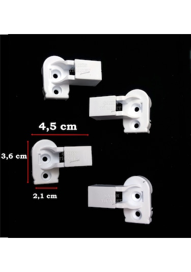 Duşakabin Plastik Kapı Parçası Duşakabin Tekeri Beyaz