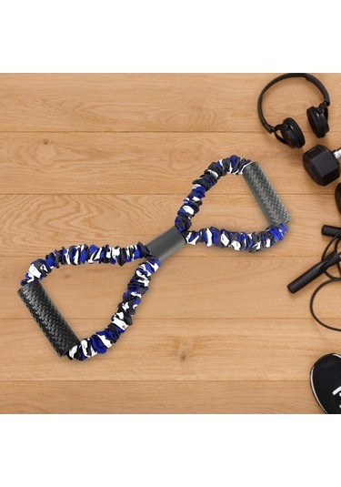 Maoyaya Dolıty 1 Adet Direnç Bantları Elastik Bant Spor Salonu Mavi Bilezik Formatında Mavi