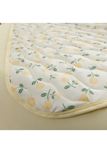 Yeni Çiçek Desenli İlkbahar Ve Yaz Yorganı Yumuşak Ve Rahat Pembe