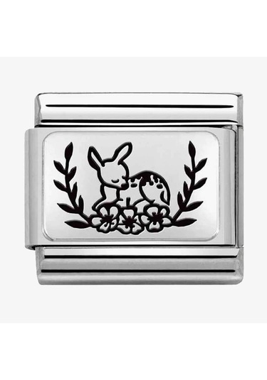 Nomınatıon 330111-17 Çelik Bileklik Gri