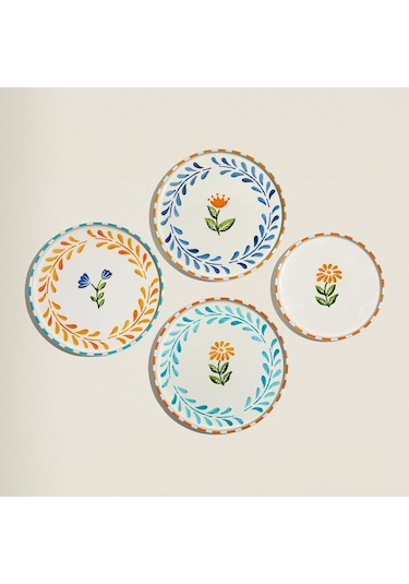 Nehir Summer Flowers 6 Kişilik 13 Parça Seramik Kahvaltı Takımı Diğer