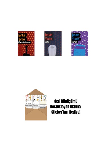 Mahşerin İnsanları + Darbe + Harran + Okuma Sticker'ları