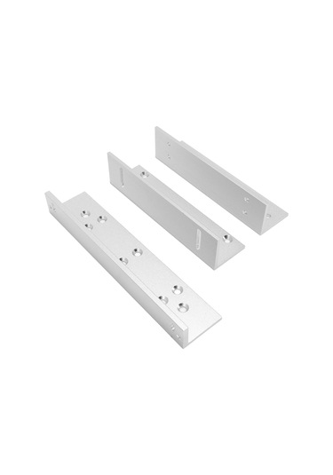 Vkemall 180kg Tutma Gücü Alüminyum Z/l Tipi İç Kapı Elektromanyetik Kilit Braketi 180mm - Ev Ofis Mağaza Güvenliği