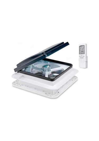 Babarvy T5000 360 X 360 Mm Gaz. Duman Ve Yağmur Sensörlü Fanlı Tavan Heki Beyaz