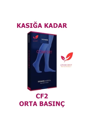 Sigvaris Comfort Diz Üstü Kasığa Kadar Varis Çorabı Cf2 Orta Basnç