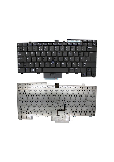 Dell Latitude E6400 E6410 E6500 E6510 M2400 M4500 Pp27l E6510 M4400 E5400 Klavye Siyah Tr 0fxh91, V082025bk