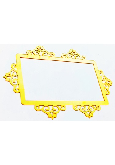 Prizinize Özel İmal Edilebilen Pleksi Priz Süsü Priz Çerçevesi Gümüş-Tekli