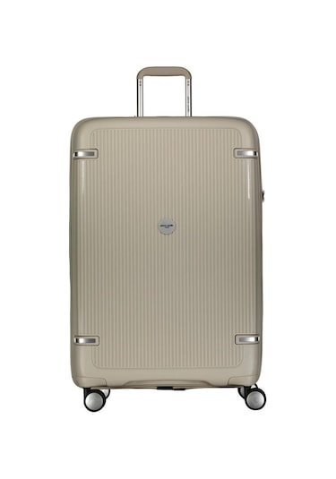 Pierre Cardin Büyük Boy %100 Polipropilen Valiz Gri 04pc7070 Gri