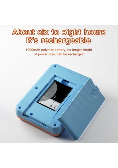 Vkemall G5 El Tipi Oyun Konsolu 3.0 İnç Renkli Ekran, 500 Eski Oyun İçerir, Av Bağlantısı Desteği, Yeşil-mavi Kolleksiyel Oyunlar İçin Taşınabilir