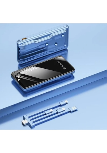 Kendinden Kablolu 10.000 Mah Powerbank