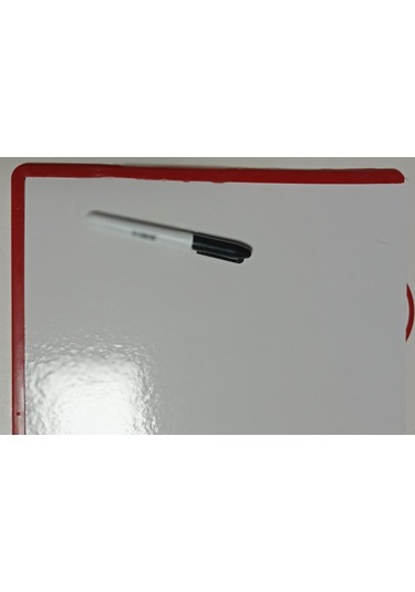 Ark 33 23 Yazı Tahtası Beyaz - Kırmızı