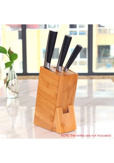 Reedark "ahşap Mutfak Bıçaklığı - Bıçak Ve Makas Organizatörü 155x85x225mm " Diğer