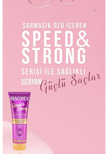 Restorex Sağlıklı Uzama Etkili Onarıcı Saç Bakım Kremi Sarmaşık Özlü 250 Ml
