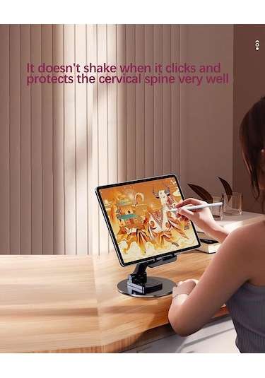 Masaüstü Çok Amaçlı Universal Tablet Ve Cep Telefonu Tutucu