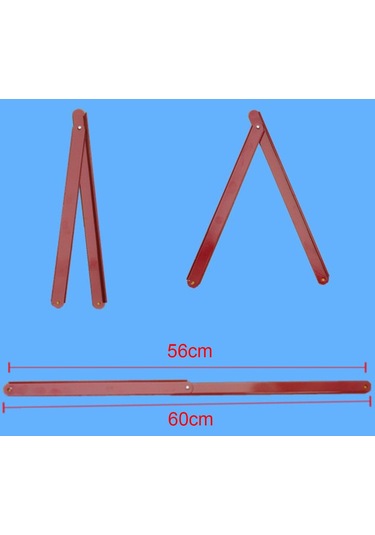 Homyl Merdivenler Rot Alüminyum Sabit Destek Menteşe 56cm