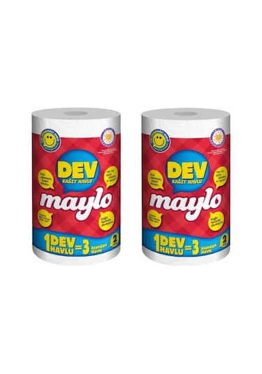 Maylo Dev Kağıt Havlu 2 Paket