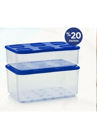 Tupperware Yeni Şeffaf Kaplar 2'li
