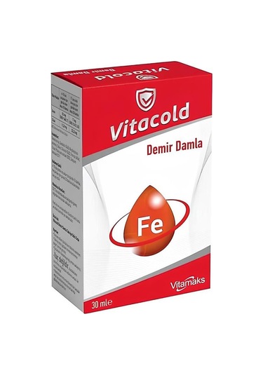 Vitamaks Vitacold Demir Damla 30 ML
