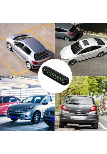 Subzero Torpidoya Yapışan PG22 Araç Park Teli Numaratör Telefon Kartı