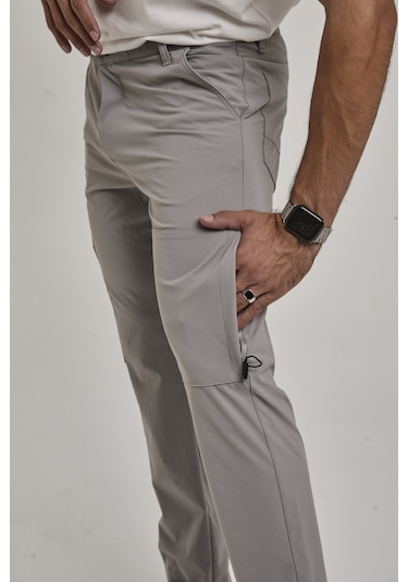 Camp529 Outdoor Tactical Su İticili Likralı Yazlık Erkek Taktik Pantolon Taş