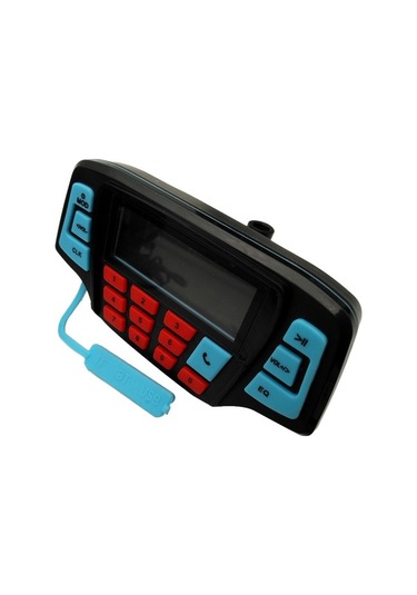 Artfulabode Bluetooth Hoparlör Motosiklet Gidonu Mp3 Çalar Bt Hoparlör Çalar Saat Fm Radyo Ses Stereo Sistemi