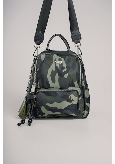 Ççs Kadın Sırt Çantası Ccs18027 Kamuflaj Kamuflaj