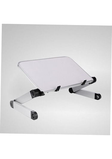 Sert Demir Gövde Dizüstü Bilgisayar Stand Masası Stand İyi Kumblasting Ve Tedavi Pürüzsüz Ve Konforlu Siyah