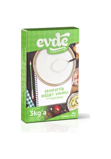 Evde Probiyotik Yoğurt Mayası Paket 5 x 1 G