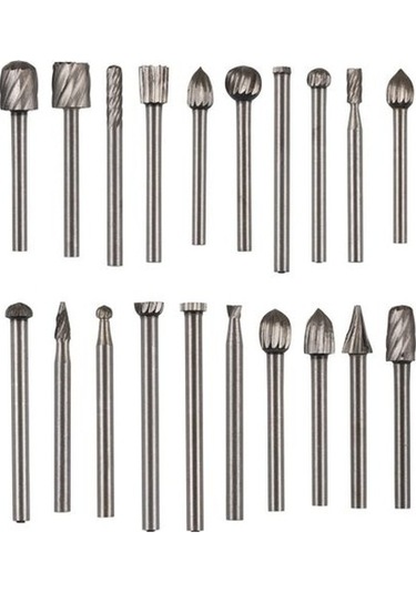 Matkap Ucu Seti Ahşap Oyma 20 Adet Farklı Boyut Çelik