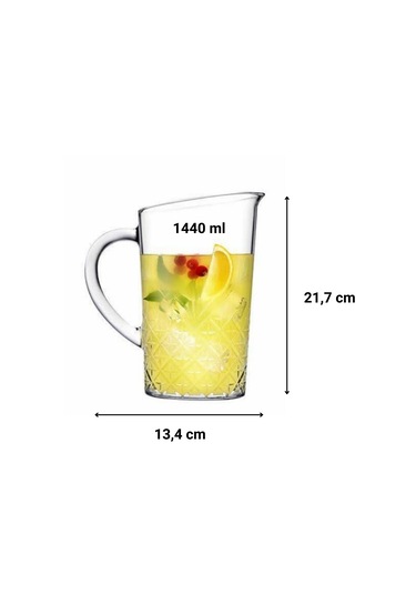 Paşabahçe Kokteyl Seti Uzun Bardak+sürahi+kaşık 8 Parça