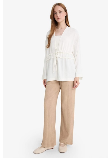 Defacto Relax Fit Bürümcük Pantolon E3436ax25smbg352 Bej
