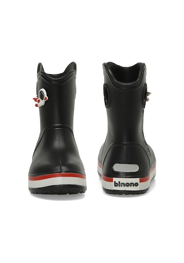 Bınono Tog P 3pr Siyah Erkek Çocuk Yağmur Çizmesi 000000000101486693 Kırmızı - Siyah