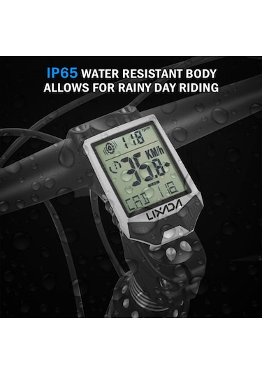 Lixada-bisiklet Kablosuz Bilgisayar İle Kalp Hızı Sensörü Y13401b Siyah