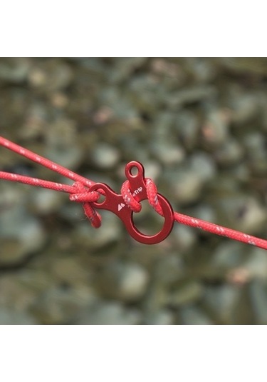 Besthome1 Kolay Ayarlamalar İçin 3 Delikli Tasarımla Yürüyüş Ve Tırmanma İçin 10 Parça Hızlı Düğümleme Karabina Mavi Mavi