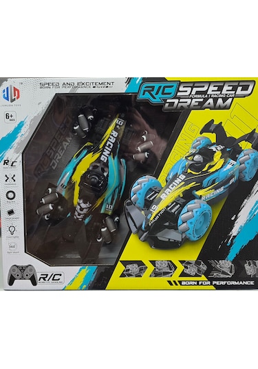 Uzaktan Kumandalı Araba Şarjlı Drift Formula Sesli Işıklı F1