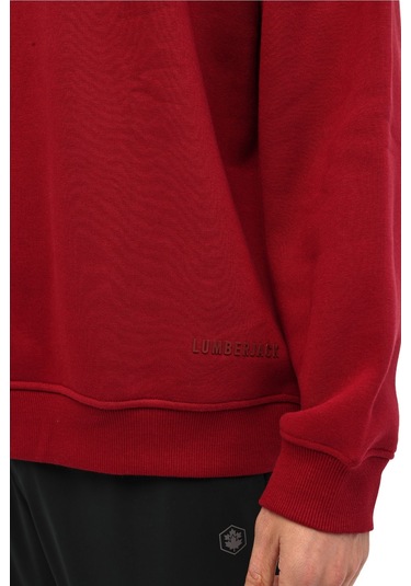 Lumberjack Mb Ros 16hs108 5pr Bordo Erkek Sweatshirt Bordo