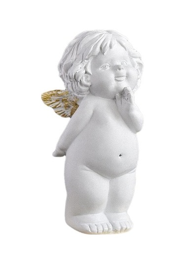 Lijinxu Magideal Melek Heykeli Beyaz Masaüstü Süs Aşk Tanrısı Stil-b