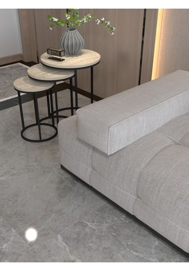 Zigon Sehpa C Lüx Traverten Ekru