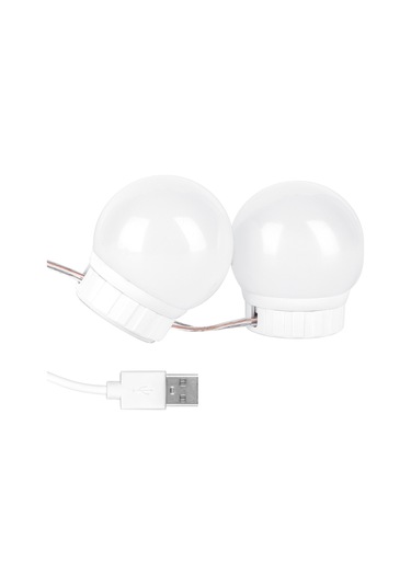 Shineyee "profesyonel Hollywood Stili Led Aydınlatma Seti - Ayarlanabilir Parlaklık, Usb Şarjlı Makyaj Aynası Işığı"