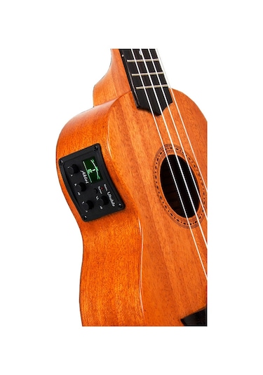 Aklot 24" Concert Boy Maun Ağacı Elektro Ukulele-Kılıf
