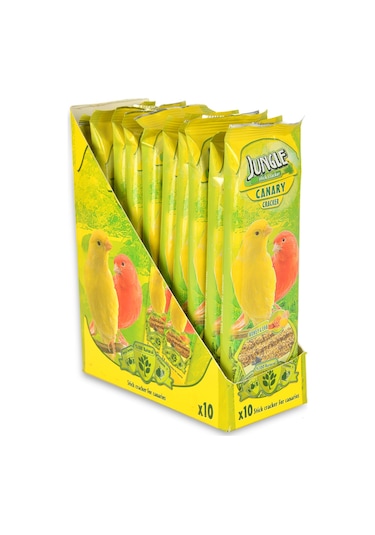 Jungle Ballı Yumurtalı Kanarya Krakeri 3’Lü Paket