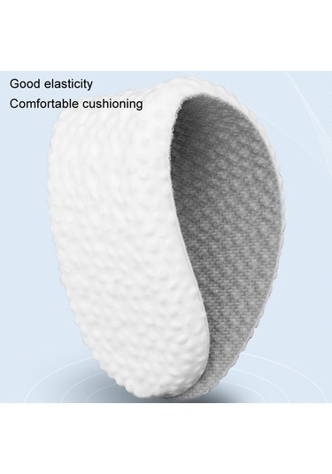 Sones 1 Çift Yüksek Elastikiyetli Koku Önleyici Nefes Alabilir Ter Emici Şok Emici Tabanlık, Beden: 39-40 Gri