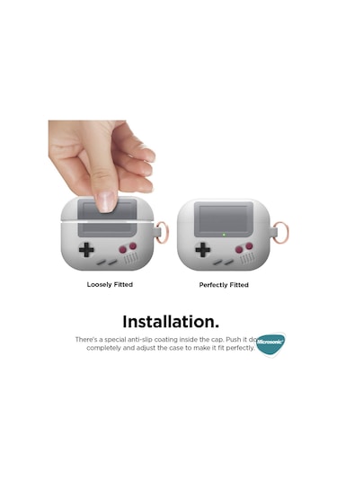 Microsonic Oppo Enco Air 3 Kılıf Cartoon Figürlü Silikon Crtn-Fgr-Shba