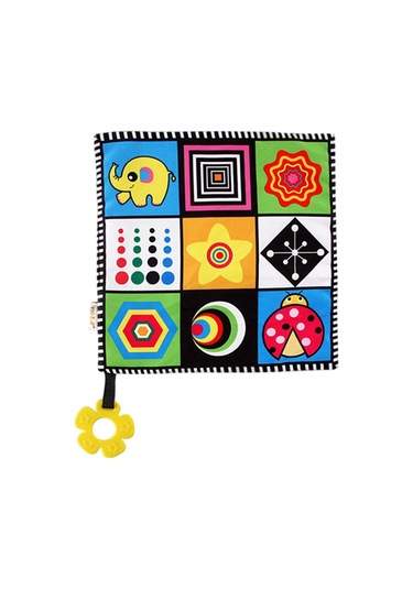 Dolıty Bebek Diş Kaşıyıcılı Hayvan Desenli Rahatlatıcı Fil Çok Renkli