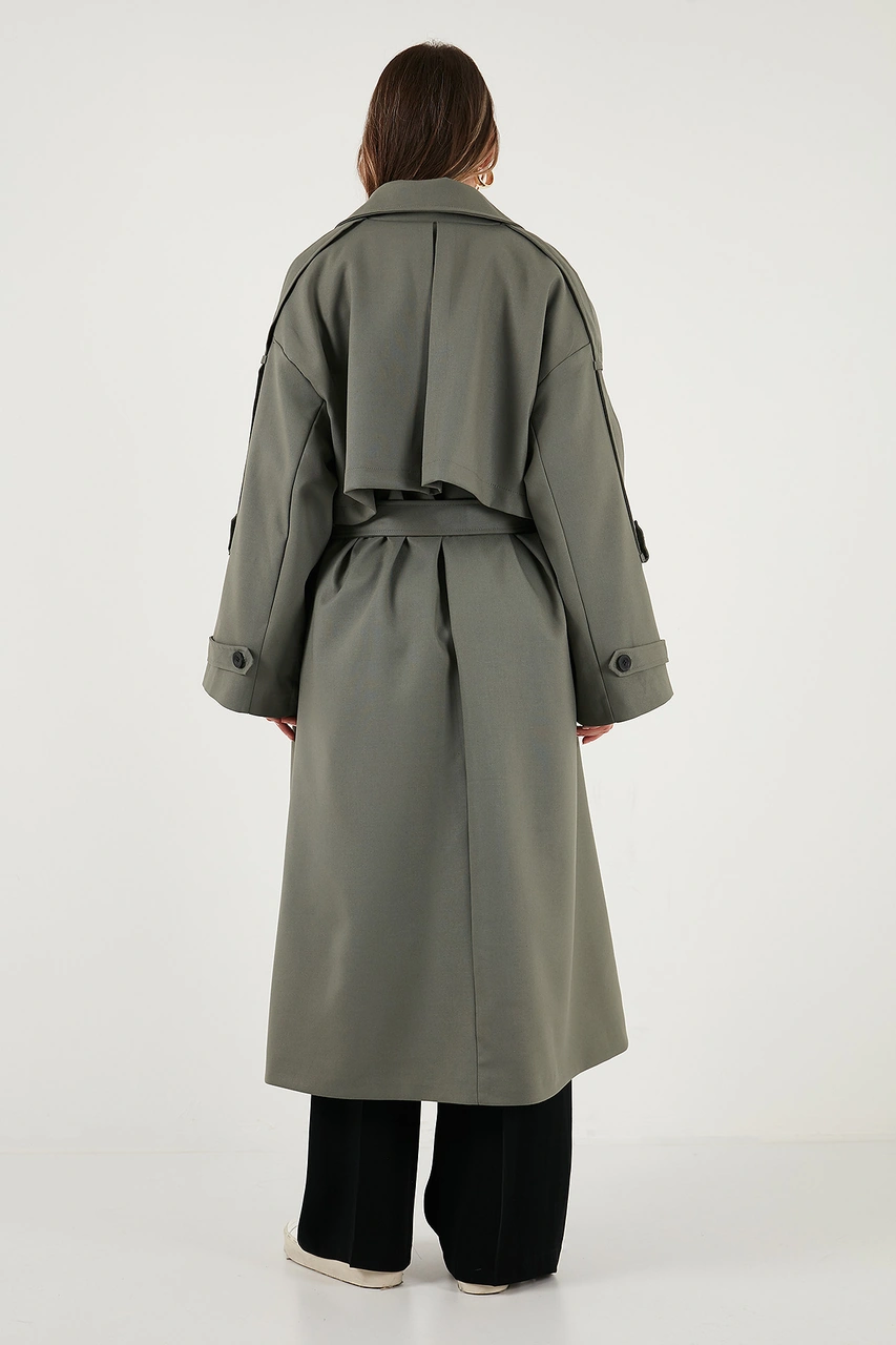 Lela Bayan Trençkot 6839476 Haki Haki