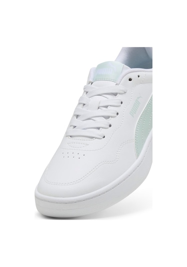 Puma Court Lally Beyaz Kadın Sneaker Beyaz-su Yesılı Beyaz - Su Yeşili