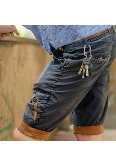 Geeksen Skyfox Edc Kredi Kartı Çok Amaçlı Alet - 420 Paslanmaz Çelik, Airtag Kılıfı Ve Paracord Anahtar Zinciri İle